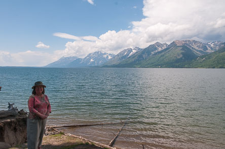 July 16, 2012 - Left Yellowstone to the Grand Tetons